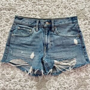 Lucky Brand Mid Rise Denim Shorts